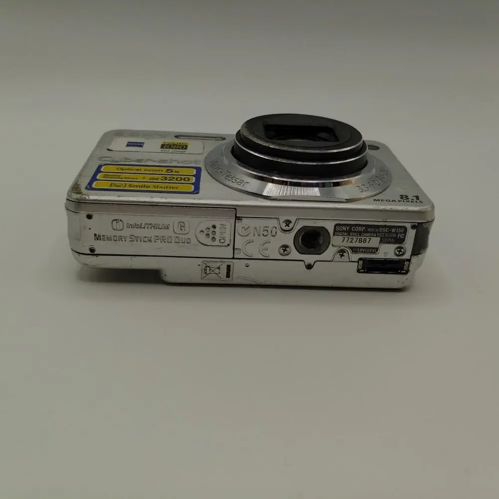 Sony Cyber-shot DSC-W150 8.1MP Digital Camera For Parts Repair